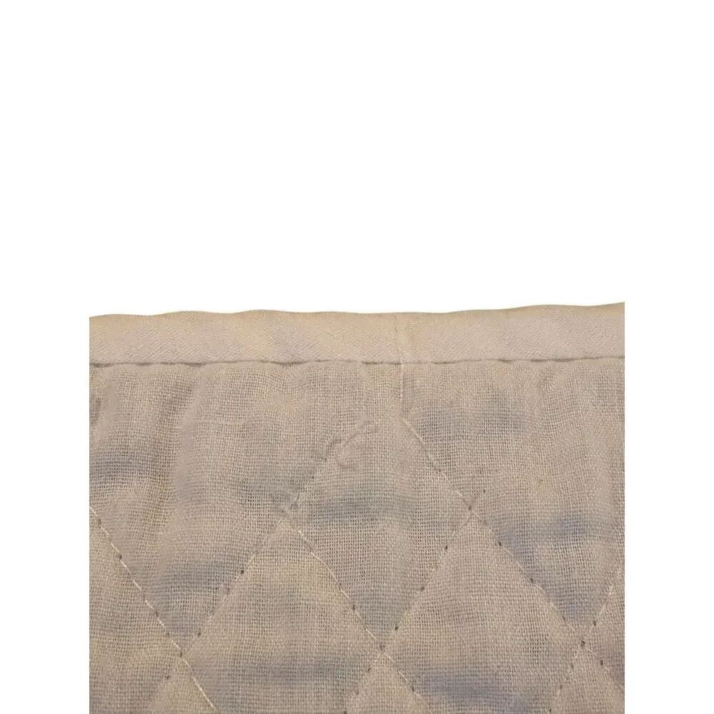 Vintage Cross-Stitch Rainbow Mobile Handmade Baby Quilt Blanket *Read*